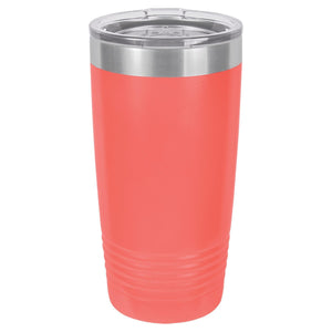 20 oz and 30 oz STAINLESS TUMBLERS - POLAR CAMEL Tumbler Hells Canyon Designs 20oz Coral