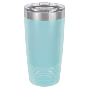 20 oz and 30 oz STAINLESS TUMBLERS - POLAR CAMEL Tumbler Hells Canyon Designs 20oz Light Blue