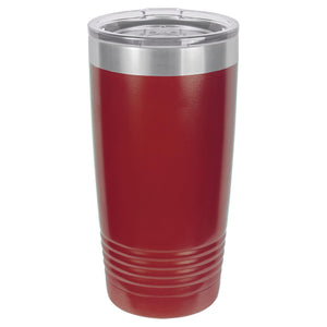 20 oz and 30 oz STAINLESS TUMBLERS - POLAR CAMEL Tumbler Hells Canyon Designs 20oz Maroon