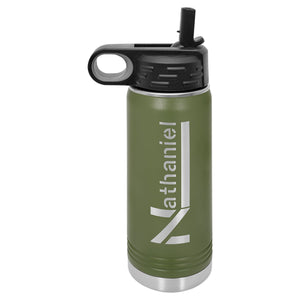 20oz WATER BOTTLES POLAR CAMEL | HELLS CANYON DESIGNS Water Bottles Hells Canyon Designs Olive Green