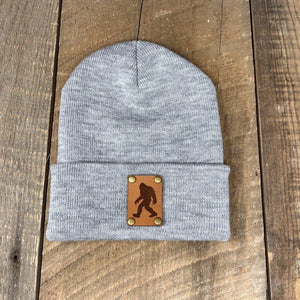 BIGFOOT CUFFED BEANIE | YUPOONG 1501KC Beanies Hells Canyon Designs Heather