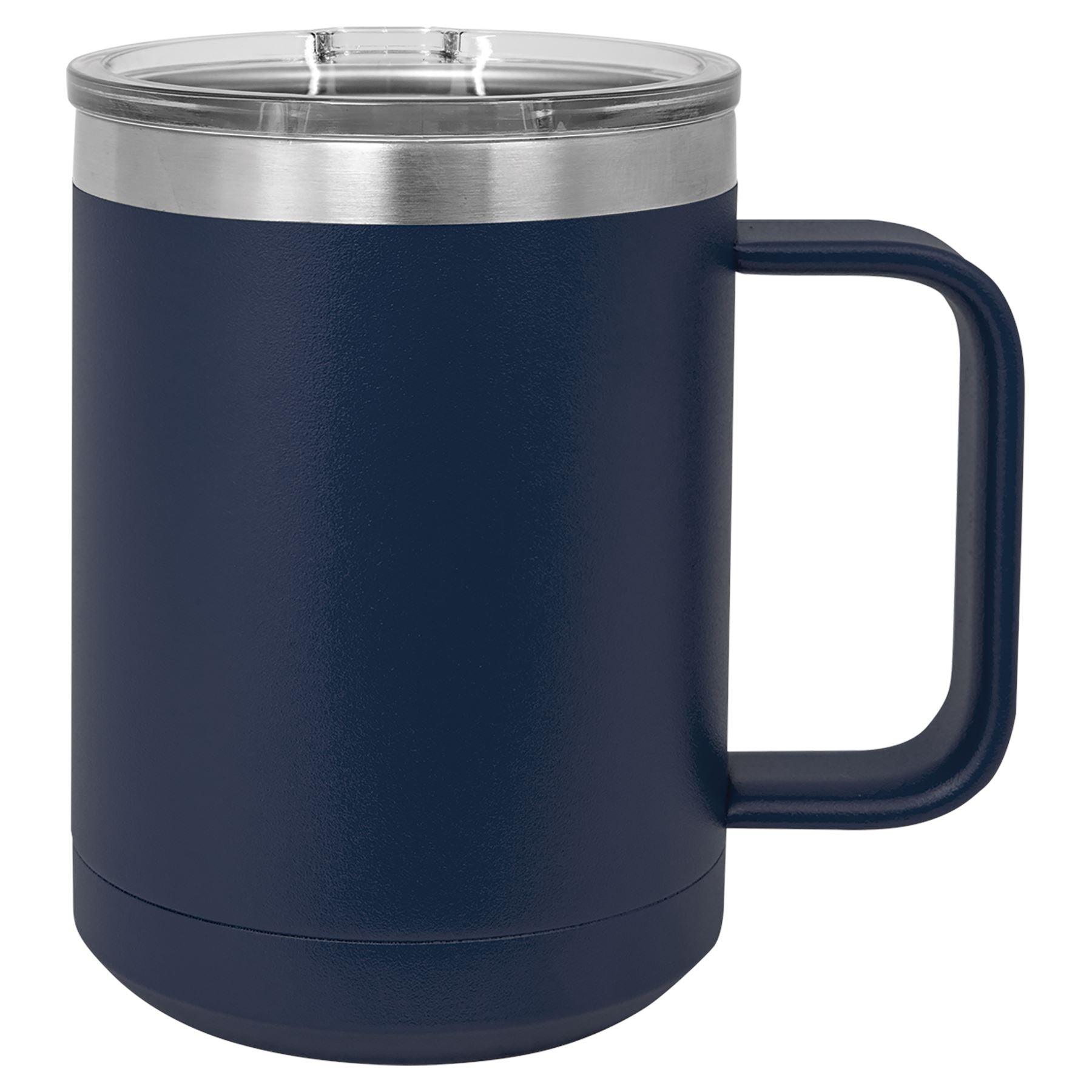 CAMP STYLE COFFEE CUPS 15 oz Coffee Mugs Hells Canyon Designs Black 