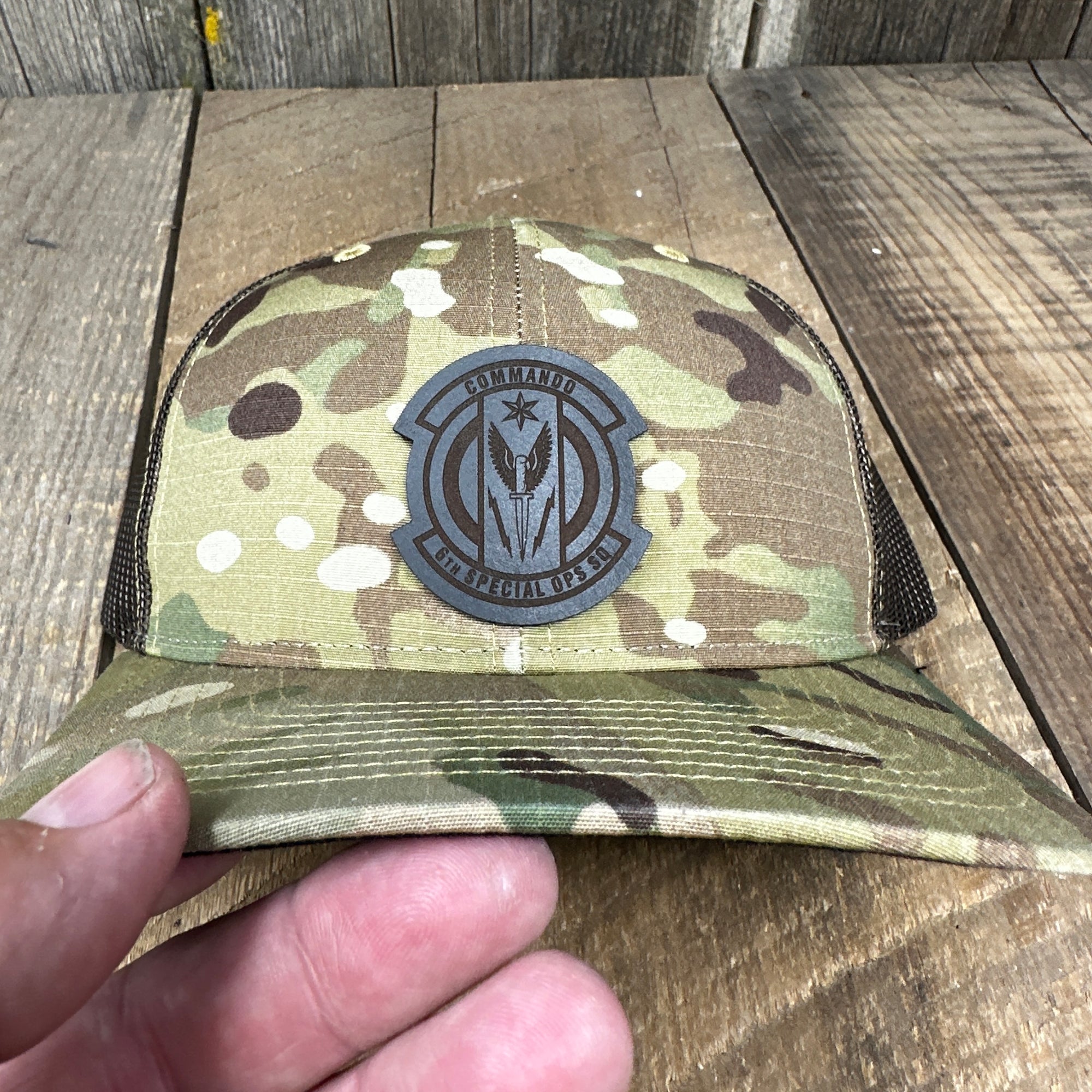 Custom Leather Patch Hat – Zoni Wear