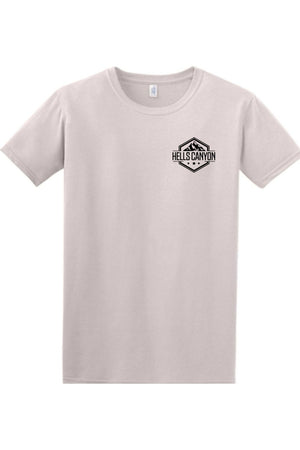 Gildan Softstyle T-Shirt Hells Canyon Designs Ice Grey S 