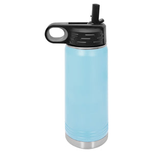 20oz WATER BOTTLES POLAR CAMEL | HELLS CANYON DESIGNS Water Bottles Hells Canyon Designs Light Blue 