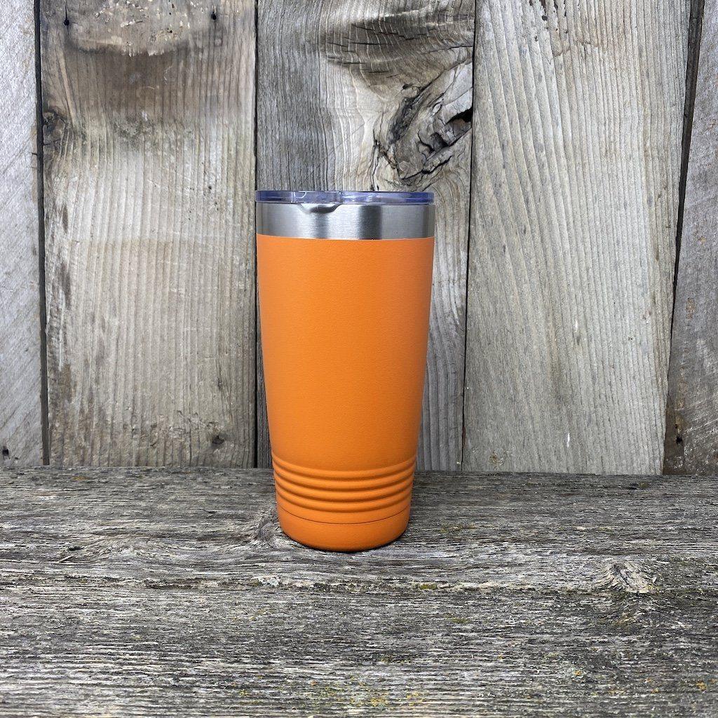 Bigfoot-Sasquatch Social Distance Champ!! Tumbler Hells Canyon Designs Orange 