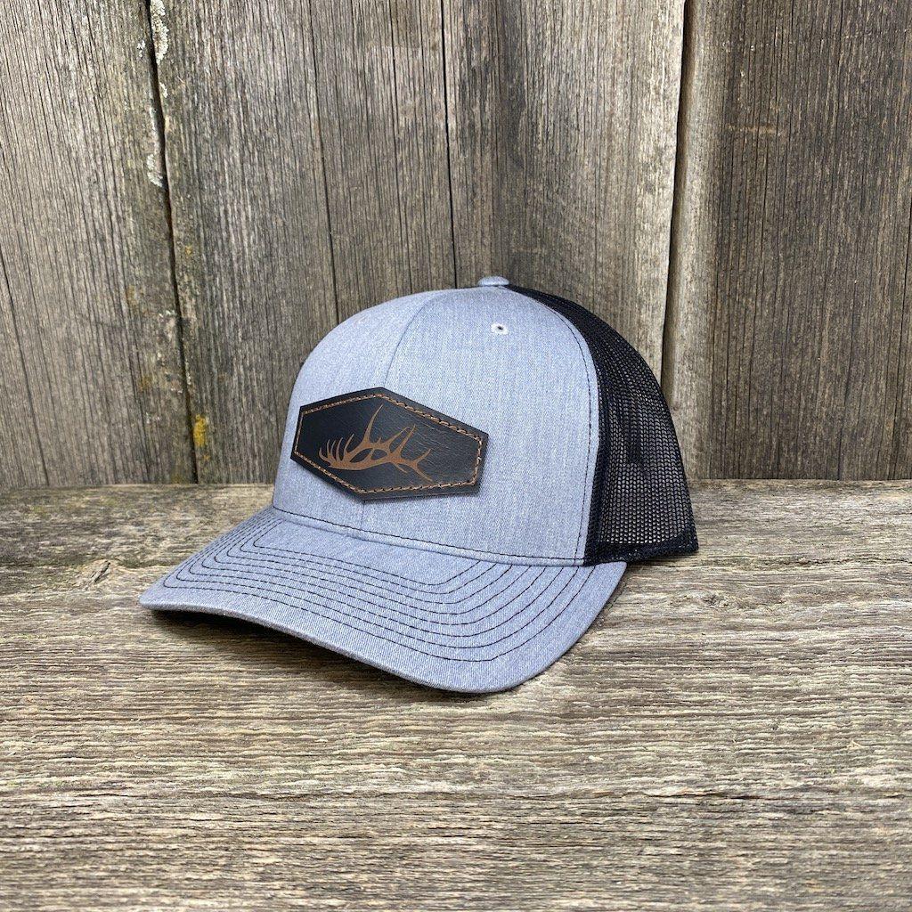 Custom Leather Patch Cap, Custom Patch Hat, Personalized Leather Cap,  Company Hat, Company Logo Hats, Promo Hats, Real Leather Hat Patch 