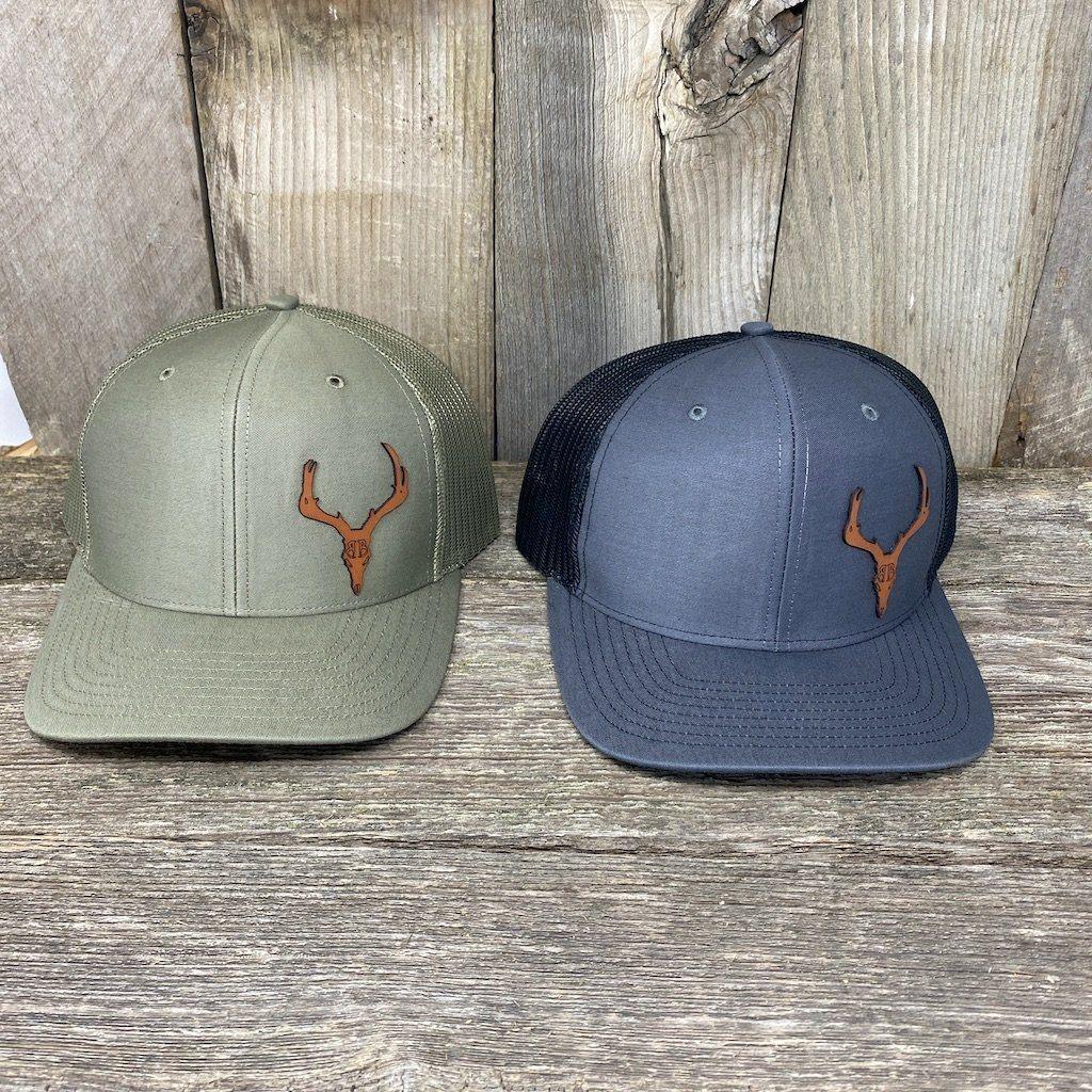 ELK SHED LEATHER PATCH HAT - RICHARDSON 112  HELLS CANYON DESIGNS - Hells  Canyon Designs