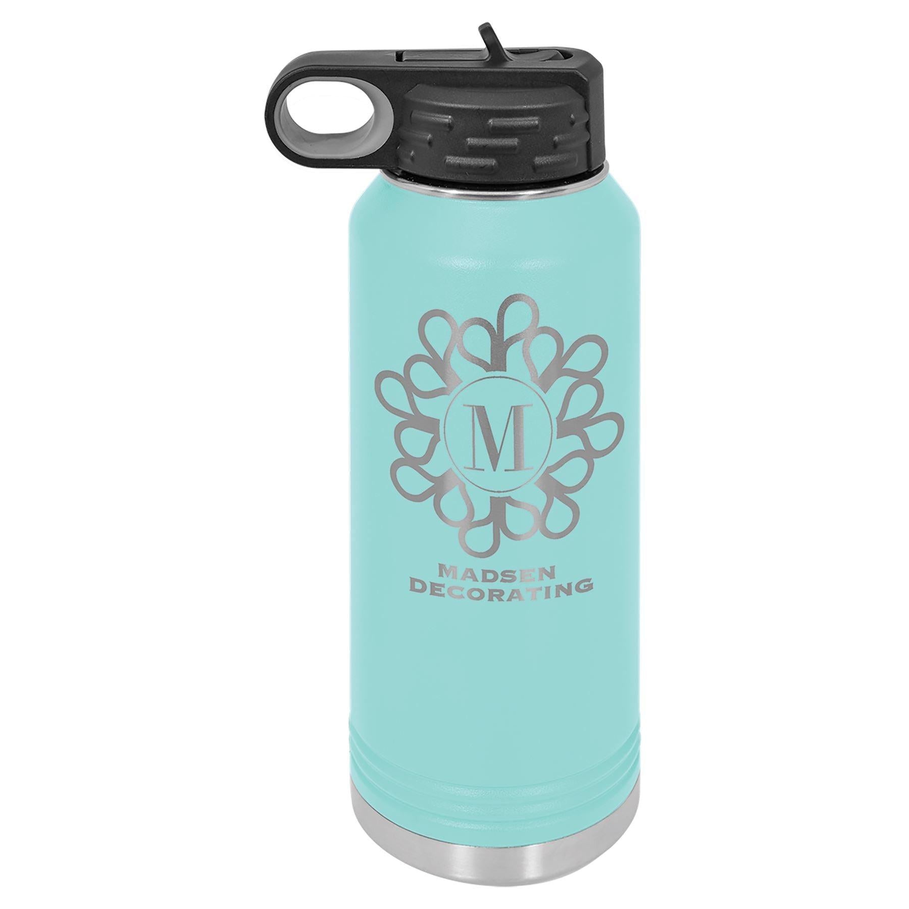 WHOLESALE 32OZ WATER BOTTLES Water Bottles Hells Canyon Designs Black 