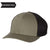 RICHARDSON 110 FLEX-FIT LEATHER PATCH HATS | HEAT PRESSED PATCHES Hells Canyon Designs Heather Grey/White Lg/Xl 