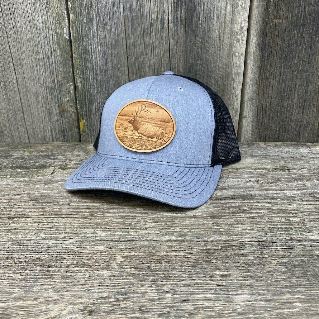 RIVER ELK LEATHER PATCH HAT - RICHARDSON 112 | HELLS CANYON