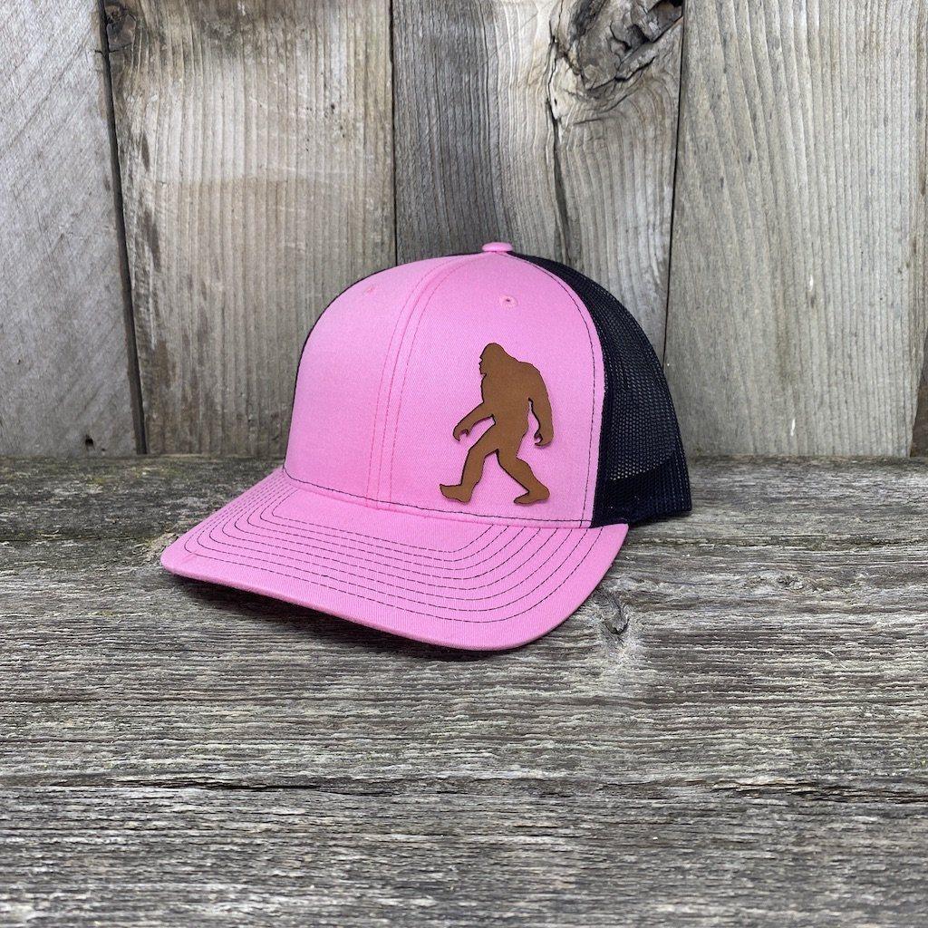 https://www.hellscanyondesigns.com/cdn/shop/products/sasquatch-leather-patch-hat-richardson-112-leather-patch-hats-hells-canyon-designs-pinkblack-511182_1200x.jpg?v=1619723044