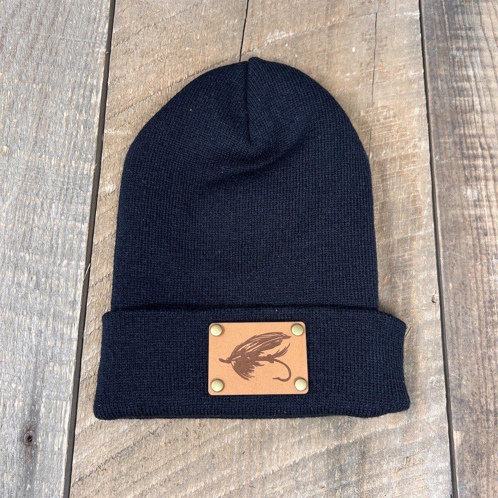 STEELHEAD FLY CUFFED BEANIE | YUPOONG 1501KC Hells Canyon Designs 