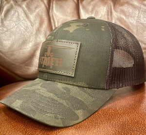 #TMFH LEATHER PATCH HAT Leather Patch Hats Hells Canyon Designs 