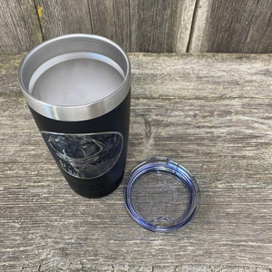 MULE DEER BLACK 20 Oz YETI TUMBLER