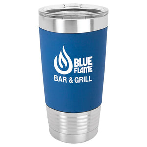 WHOLESALE SILICON GRIP 20oz TUMBLERS Water Bottles Hells Canyon Designs Blue 